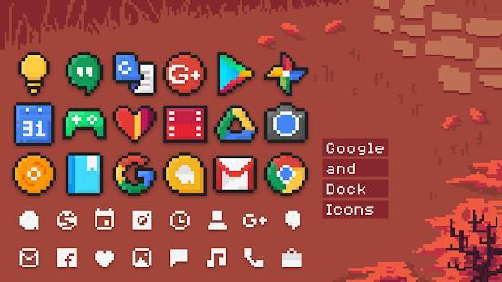 「PixBit - Pixel Icon Pack」のスクリーンショット 1枚目