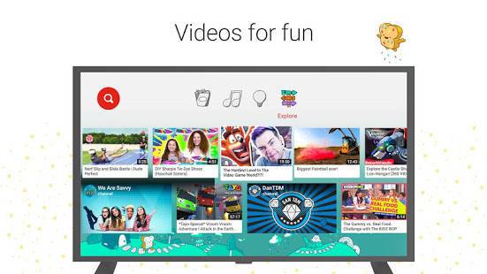 「YouTube Kids for Android TV」のスクリーンショット 3枚目