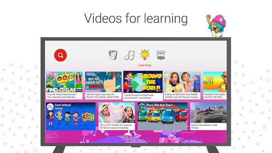 「YouTube Kids for Android TV」のスクリーンショット 2枚目
