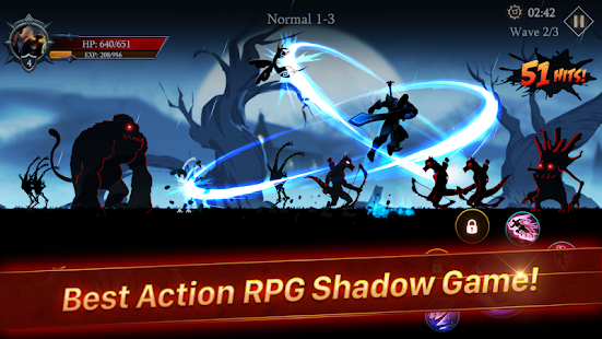 「Shadow Fight Heroes - Dark Souls Stickman Legend」のスクリーンショット 1枚目