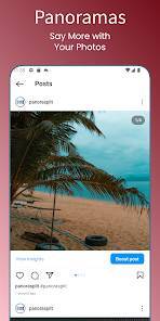 「Panorama Maker for Instagram」のスクリーンショット 2枚目