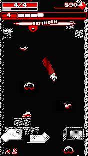 「Downwell」のスクリーンショット 1枚目