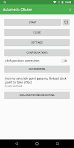 「オートクリッカー」のスクリーンショット 1枚目