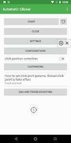 「オートクリッカー」のスクリーンショット 2枚目