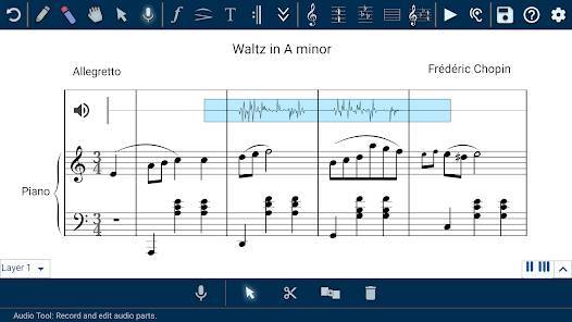 「Music Writer - 楽譜クリエーター兼作曲家」のスクリーンショット 3枚目