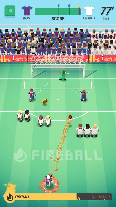 「Tiny Striker: World Football」のスクリーンショット 3枚目