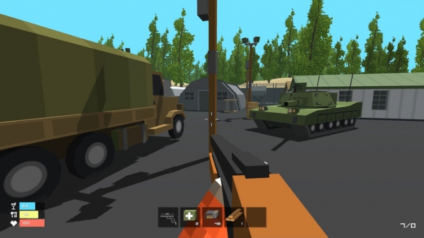 「Lurker Pixel Battle Royal - Shooter Survival Multiplayer Mini Block Game」のスクリーンショット 2枚目