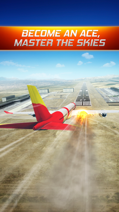 「フライトアラート : フライトシミュレータ by 自由のための楽しいゲーム」のスクリーンショット 1枚目