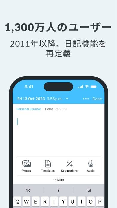 「Day One Journal: プライベートな日記」のスクリーンショット 2枚目