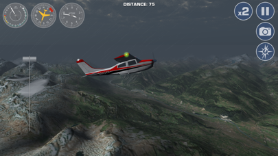 「スイス・アルプスで飛行機操縦フライトシミュレーター」のスクリーンショット 2枚目