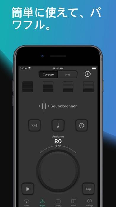 「The Metronome by Soundbrenner」のスクリーンショット 2枚目