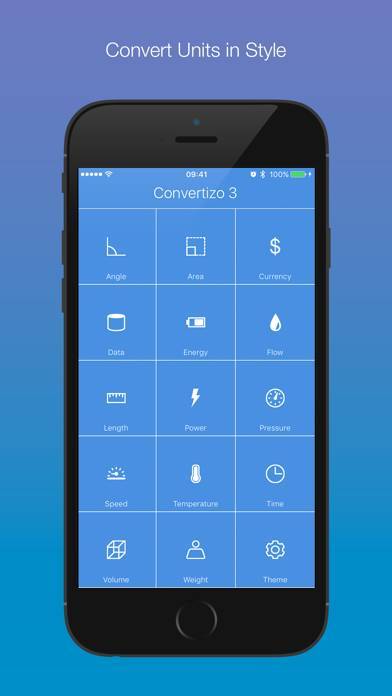「Convertizo 3 - Convert Units and Currency in Style」のスクリーンショット 1枚目