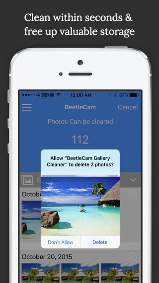 「BeetleCam Gallery Cleaner - Duplicate Photos Fixer & Similar Photo Cleanup」のスクリーンショット 3枚目