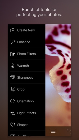 「Wonderoom Pro — Picture & Photo Editor, Fonts, Filters & Frames」のスクリーンショット 1枚目