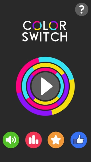 「Color Switch」のスクリーンショット 1枚目