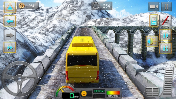 「Bus Driver 3D : Hill Station」のスクリーンショット 1枚目