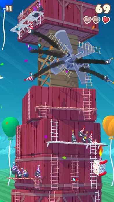 「Twisty Sky - Endless Tower Climber」のスクリーンショット 1枚目