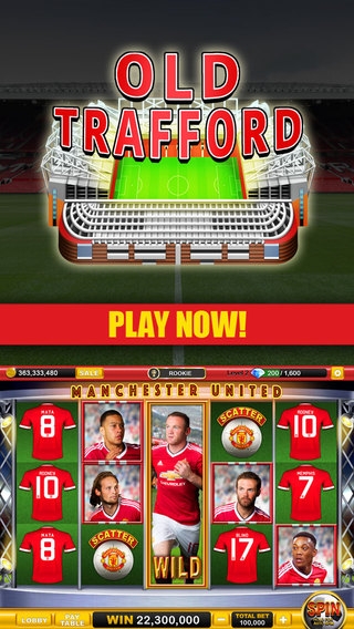 「Manchester United Social Slots」のスクリーンショット 2枚目