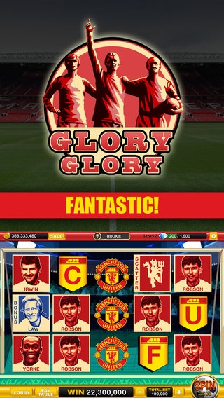 「Manchester United Social Slots」のスクリーンショット 3枚目