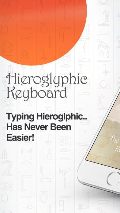 「Hieroglyphs Keyboard」のスクリーンショット 1枚目