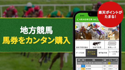 「楽天競馬 - 地方競馬 全場のネット投票ができる競馬アプリ」のスクリーンショット 1枚目