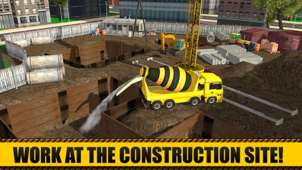 「City Construction Simulator 3D Full」のスクリーンショット 1枚目