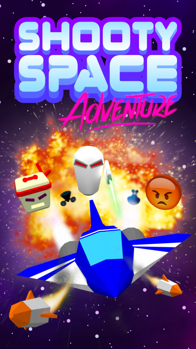 「Shooty Space Adventure retro arcade shooter」のスクリーンショット 1枚目