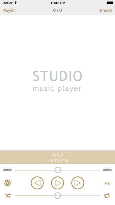 「Studio Music Player | 48 band equalizer player」のスクリーンショット 1枚目