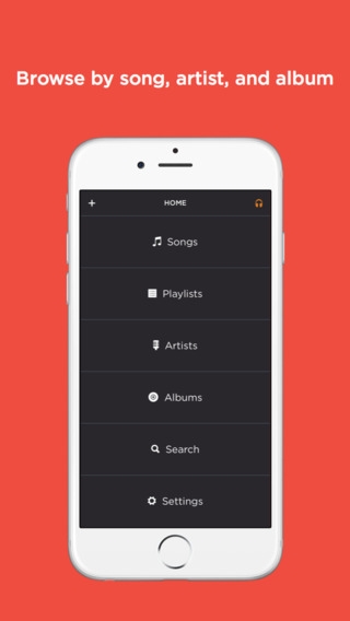「Jukebox - Free Offline Music Player for Dropbox (no ads, free forever)」のスクリーンショット 2枚目