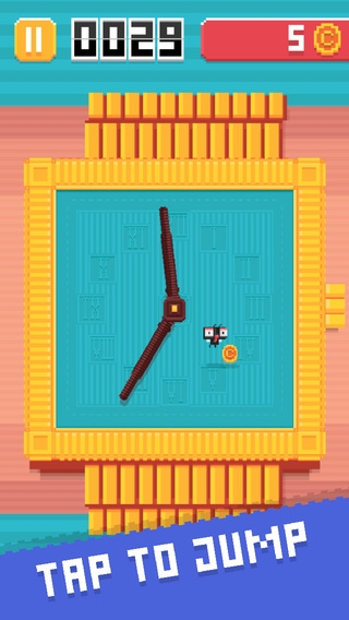 「Fly O'Clock - Endless Jumper Survival」のスクリーンショット 2枚目