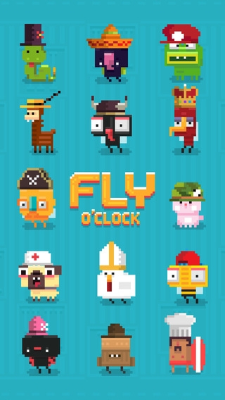 「Fly O'Clock - Endless Jumper Survival」のスクリーンショット 3枚目