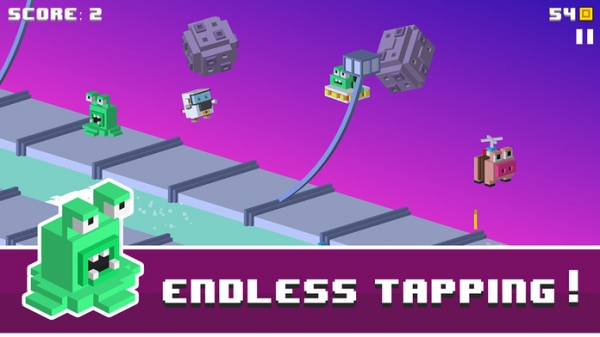 「Monkey Rope - Endless Arcade Jumper」のスクリーンショット 2枚目