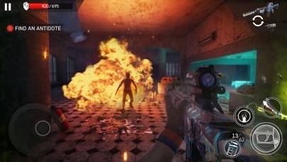 「ゾンビシューティングゲーム: Left to Survive」のスクリーンショット 1枚目