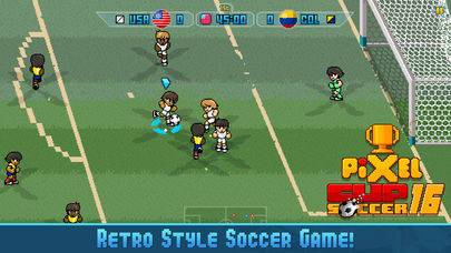「Pixel Cup Soccer 16」のスクリーンショット 1枚目