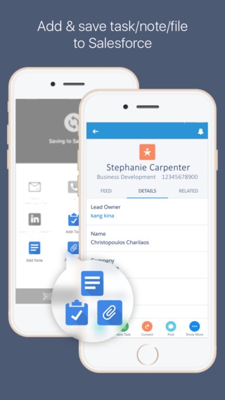 「CamCard for Salesforce – Scan business cards into Salesforce leads or contacts」のスクリーンショット 3枚目