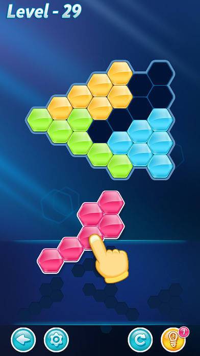 「Block! Hexa Puzzle™」のスクリーンショット 1枚目
