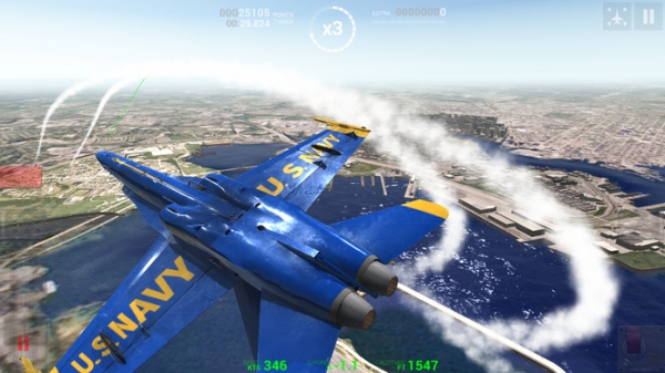 「Blue Angels - Aerobatic SIM」のスクリーンショット 1枚目