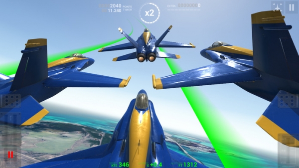 「Blue Angels - Aerobatic SIM」のスクリーンショット 2枚目