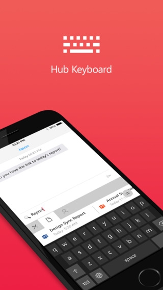 「Hub Keyboard」のスクリーンショット 1枚目