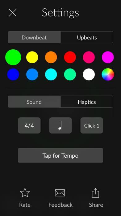 「Pulse - Metronome & Tap Tempo」のスクリーンショット 2枚目