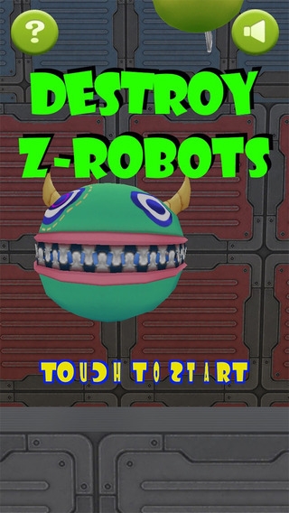 「Destroy Z-ROBOTS!」のスクリーンショット 1枚目