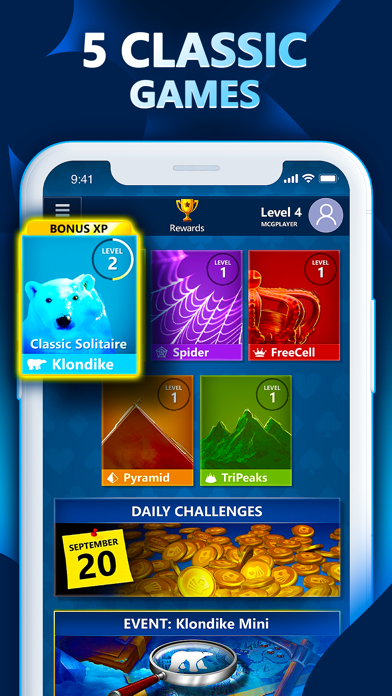 「Microsoft Solitaire Collection」のスクリーンショット 3枚目