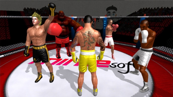 「ボクシング3Dファイトゲーム」のスクリーンショット 1枚目