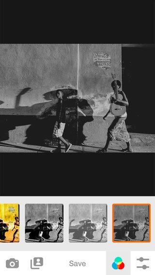 「Black and White - BW filter Photo Editor for B&W Film Emulator Effect for Instagram」のスクリーンショット 3枚目