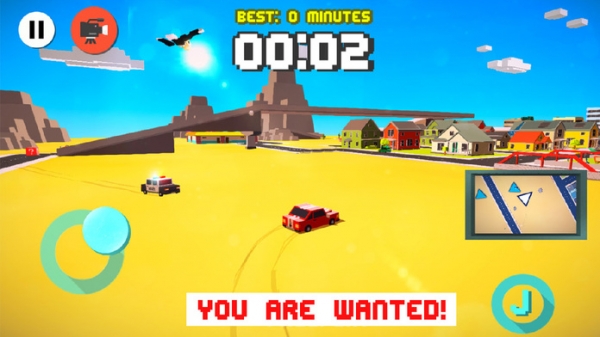 「Drifty Dash  - Smashy Wanted Crossy Road Rage - with Multiplayer」のスクリーンショット 1枚目