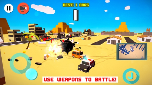 「Drifty Dash  - Smashy Wanted Crossy Road Rage - with Multiplayer」のスクリーンショット 2枚目
