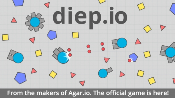 「diep.io」のスクリーンショット 1枚目