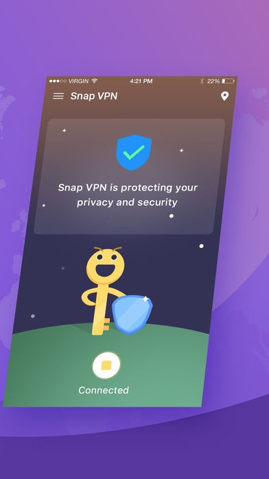 「Snap VPN -高速安全なVPNプロキシ」のスクリーンショット 2枚目