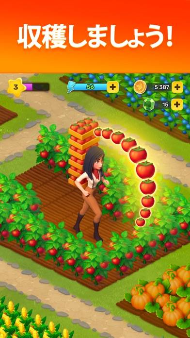 「クロンダイクの冒険 - 農場と町を作るゲーム」のスクリーンショット 1枚目