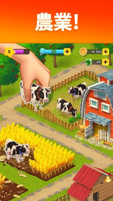 「クロンダイクの冒険 - 農場と町を作るゲーム」のスクリーンショット 2枚目